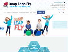 Tablet Screenshot of jumpleapfly.co.za